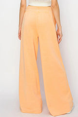 Ultra-Soft Wide Leg Drawstring Lounge Palazzo Pants
