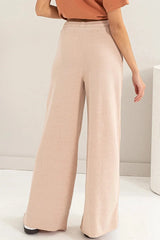 Ultra-Soft Wide Leg Drawstring Lounge Palazzo Pants