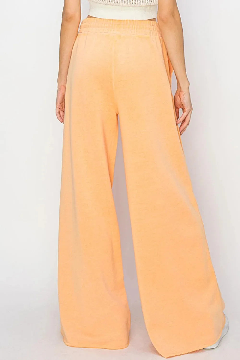 Ultra-Soft Wide Leg Drawstring Lounge Palazzo Pants